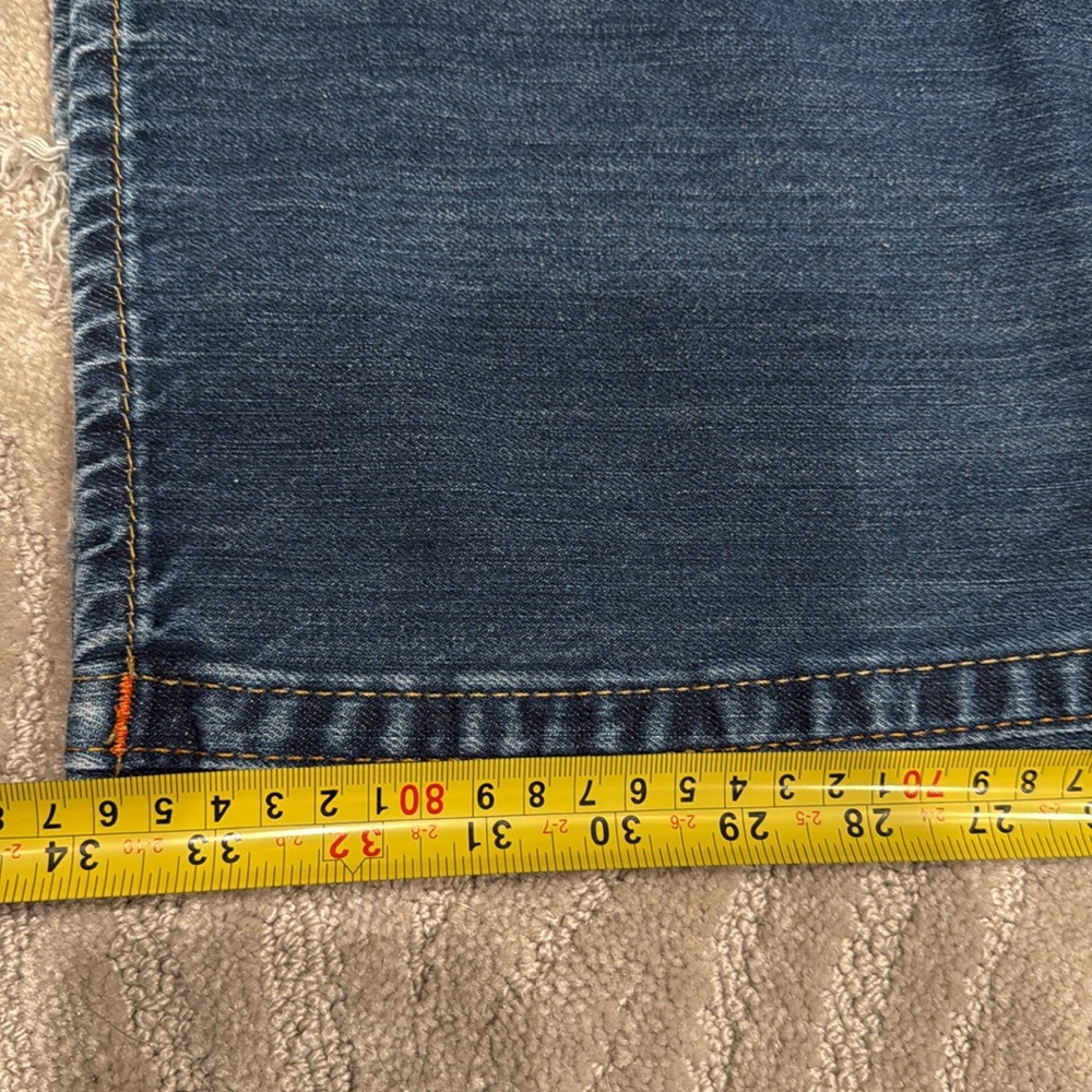 True religion distressed and faded men’s jeans size 34/34 - Picture 11 of 12